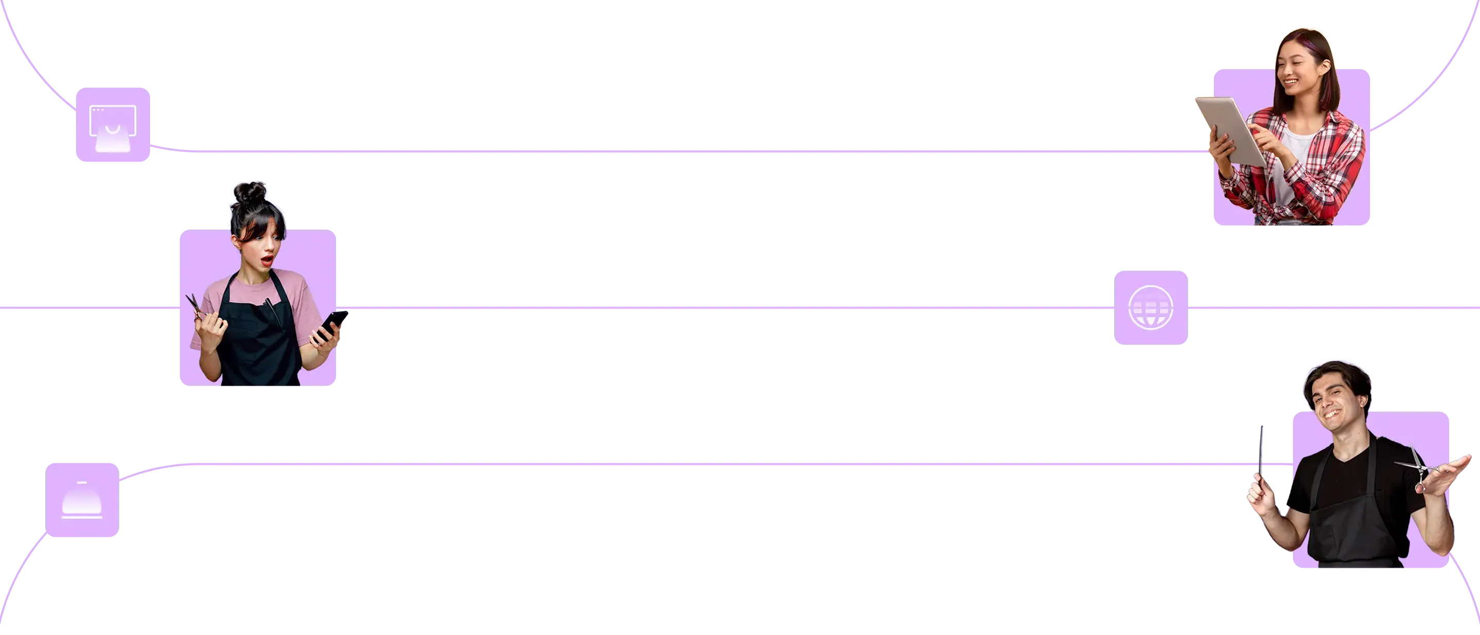 Omni POS Salon tiles