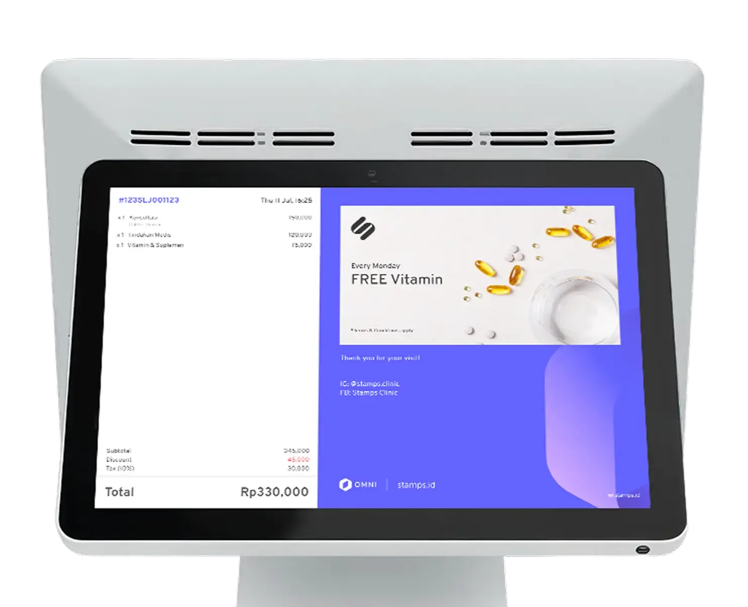 Omni POS Clinic device