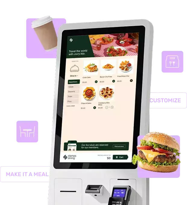 SELF ORDERING KIOSK